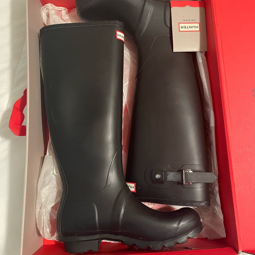 Black Hunter Rain boots - Tall